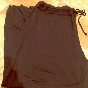 Plus size loose fit modal pajama pants